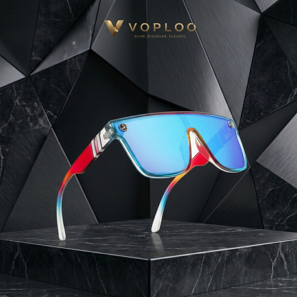 Voploo Pro-Sport: Gafas de Ciclismo Ultraligeras con Protección UV400 y Diseño Aerodinámico 🕶️
