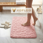 Alfombrilla de Baño Ultra-Absorbente Voploo Pebble