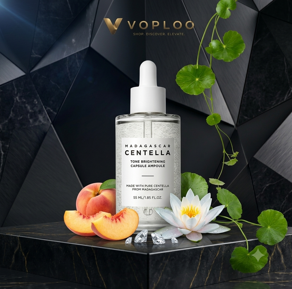 Ampolla Concentrada Perfeccionadora de Tono & Centella Asiática para Iluminar, Calmar y Reparar la Piel
