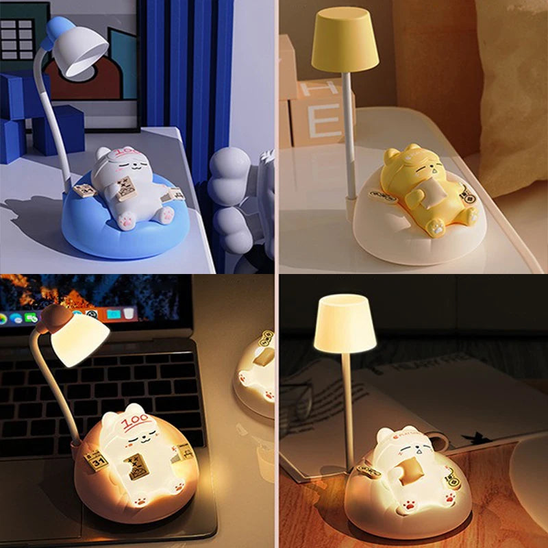 Luz de Escritorio con Protección Ocular para Niños