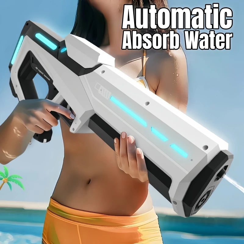 Pistola de Agua Eléctrica Voploo: Potencia automática y diseño táctico de largo alcance 🔫✨