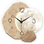 Reloj de Pared Moderno y Silencioso con Diseño de Luna ✨