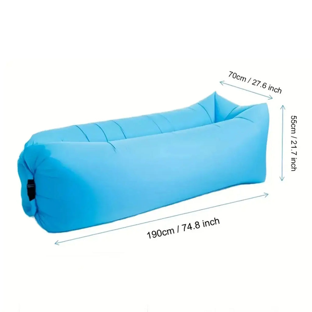 Voploo Air-Lounger: Sofá inflable portátil de alta resistencia para exterior 🛋️✨