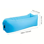 Voploo Air-Lounger: Sofá inflable portátil de alta resistencia para exterior 🛋️✨
