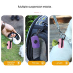 Dispensador portátil de bolsas para desechos de perro 🐾