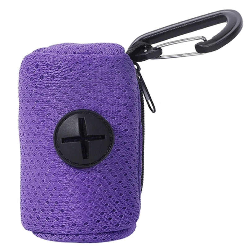 Dispensador portátil de bolsas para desechos de perro 🐾