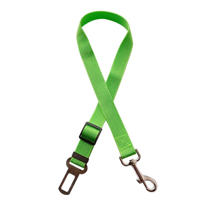 Cinturón de seguridad ajustable para perros: Viaja tranquilo, viaja seguro 🚗🐾