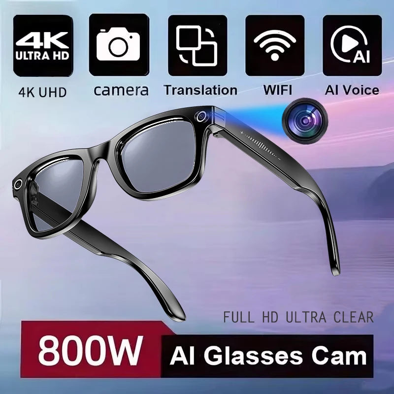 Gafas Inteligentes Voploo Vision AI – Smart Sunglasses con Cámara y IA