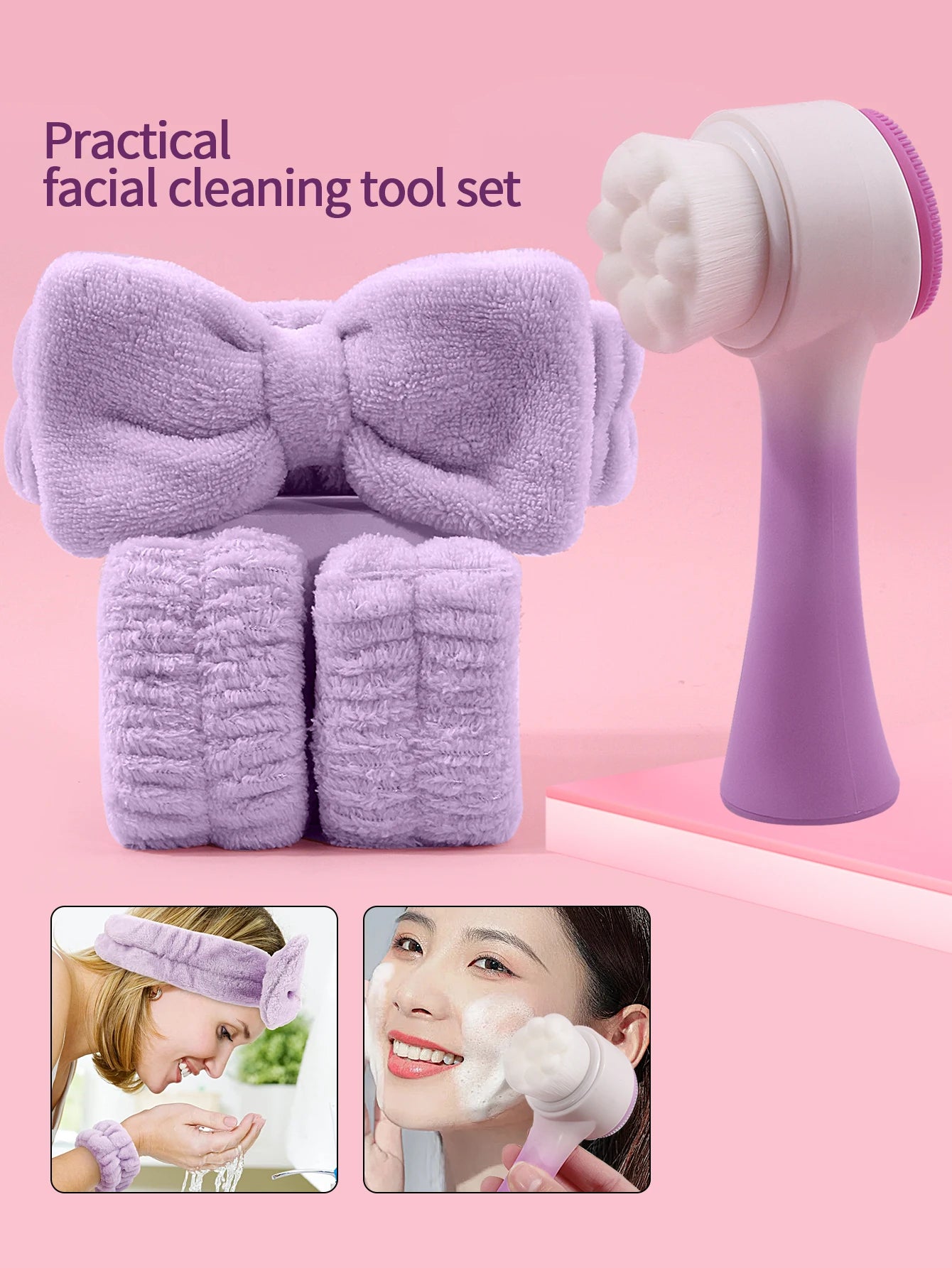 Kit de Cuidado Facial de Silicona - Voploo
