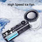 Voploo Ice-Tech: Ventilador de Mano con Refrigeración por Semiconductores y 100 Velocidades ❄️⚡