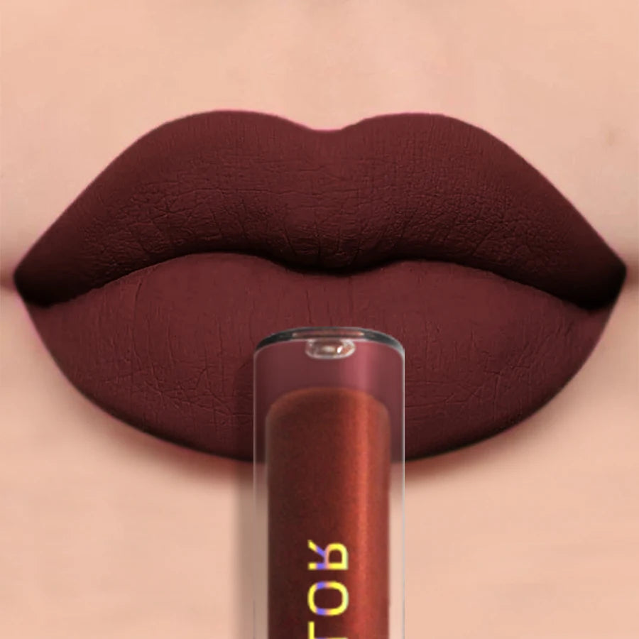 Labial Líquido Velvet Mate Permanente (19 Tonos) · Voploo