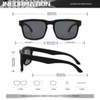 Set de 4 Gafas de Sol Cuadradas "V-Sport Luxury" – Protección UV400 y Diseño Geométrico | VOPLOO