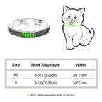 Collar de Ante con Pedrería y Cascabel: Elegancia y seguridad para tu gatito 🎀✨