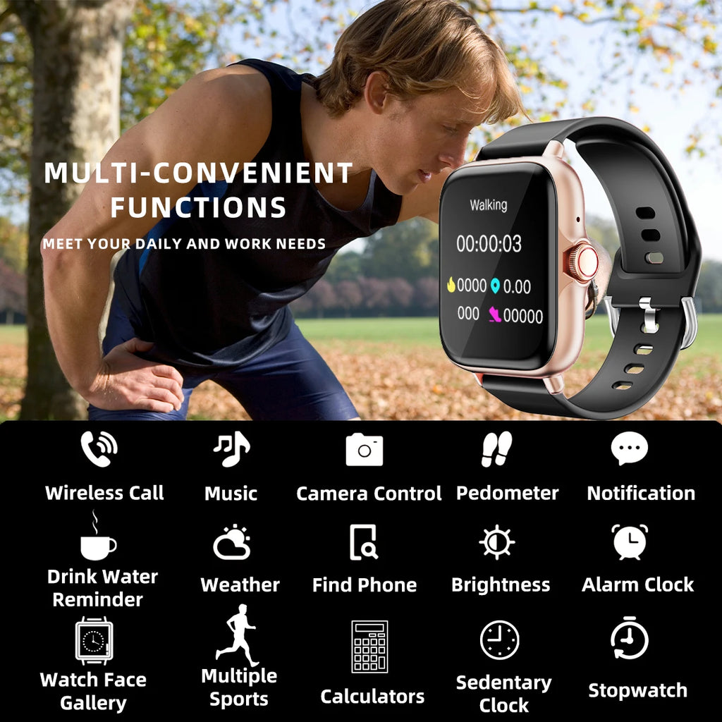 Smartwatch Urbano Voploo Chrono Sync 1.83" – Edición Llamadas y Salud