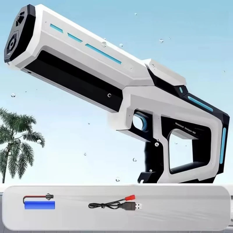 Pistola de Agua Eléctrica Voploo: Potencia automática y diseño táctico de largo alcance 🔫✨