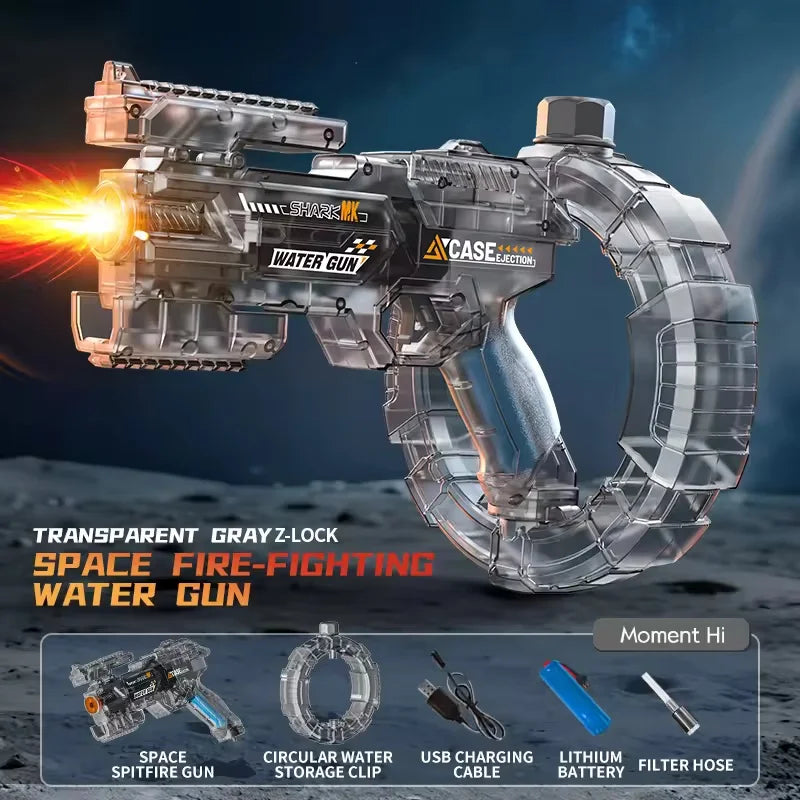Pistola de Agua Eléctrica Voploo: Potencia automática y diseño táctico de largo alcance 🔫✨ (Copia)