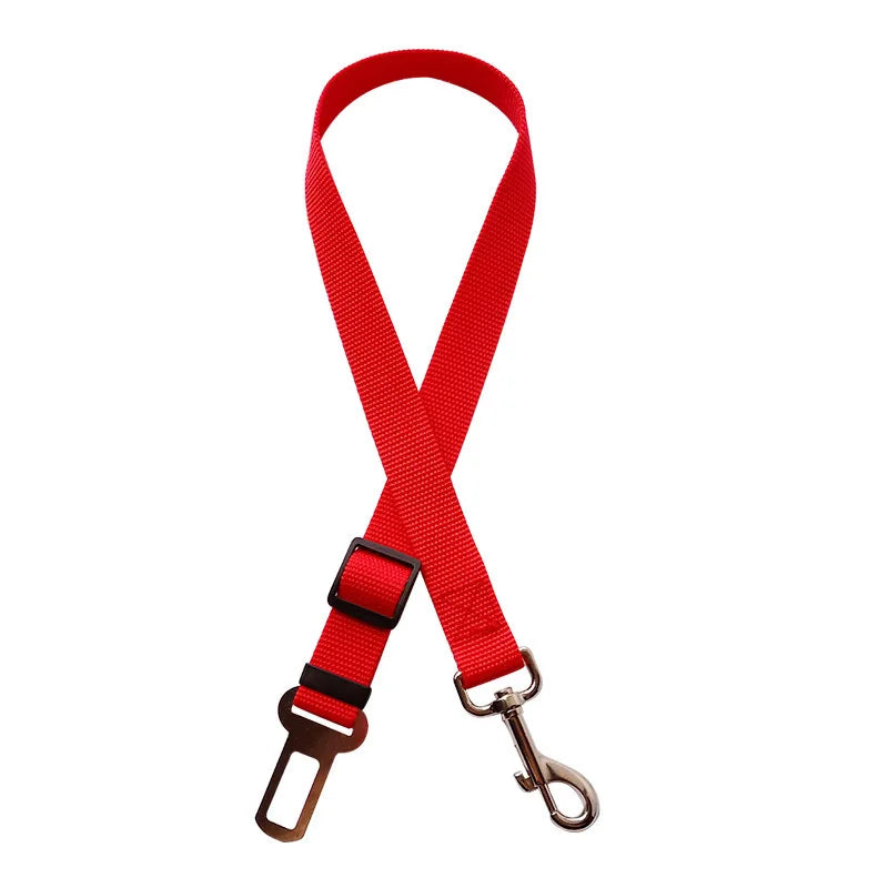 Cinturón de seguridad ajustable para perros: Viaja tranquilo, viaja seguro 🚗🐾