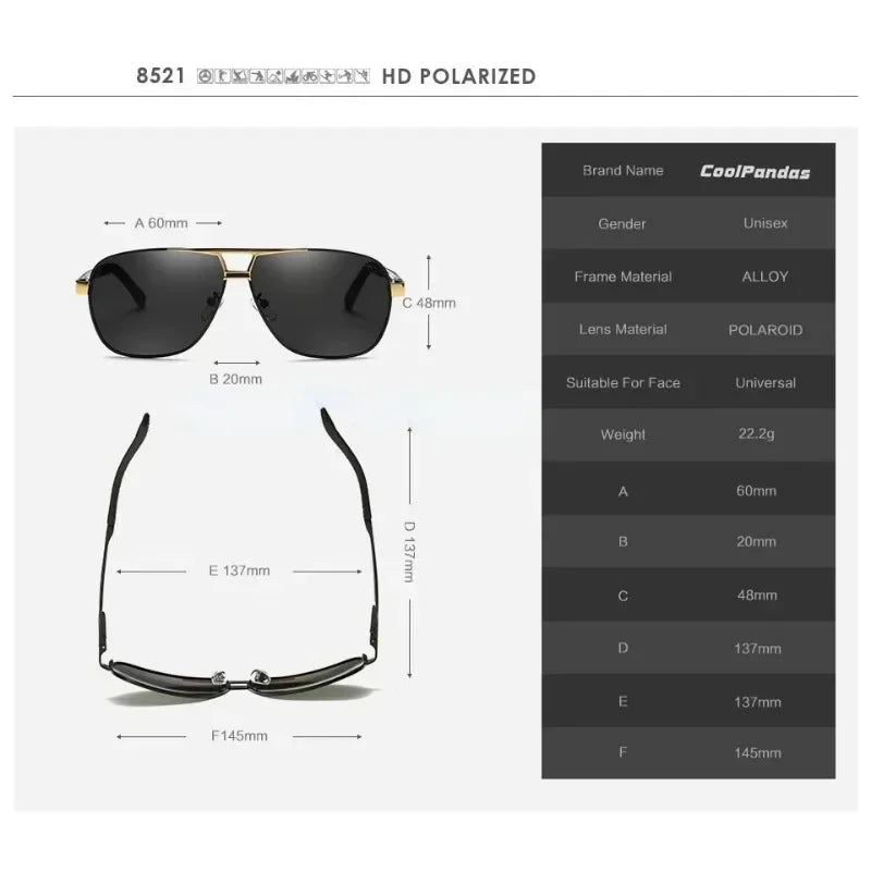 Gafas Polarizadas Voploo Aviator-X