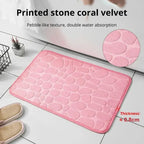 Alfombrilla de Baño Ultra-Absorbente Voploo Pebble