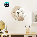 Reloj de Pared Moderno y Silencioso con Diseño de Luna ✨
