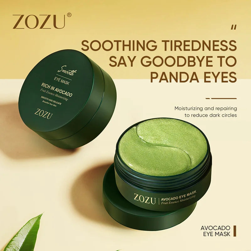 Parches para Ojos de Colágeno y Aguacate (60 Uds)
