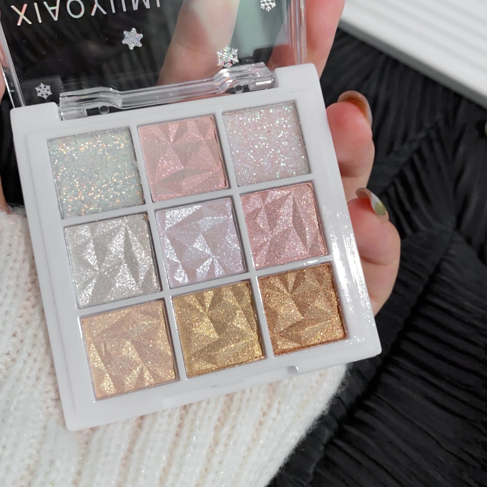 Paleta de Sombras e Iluminadores de 9 Colores - Voploo