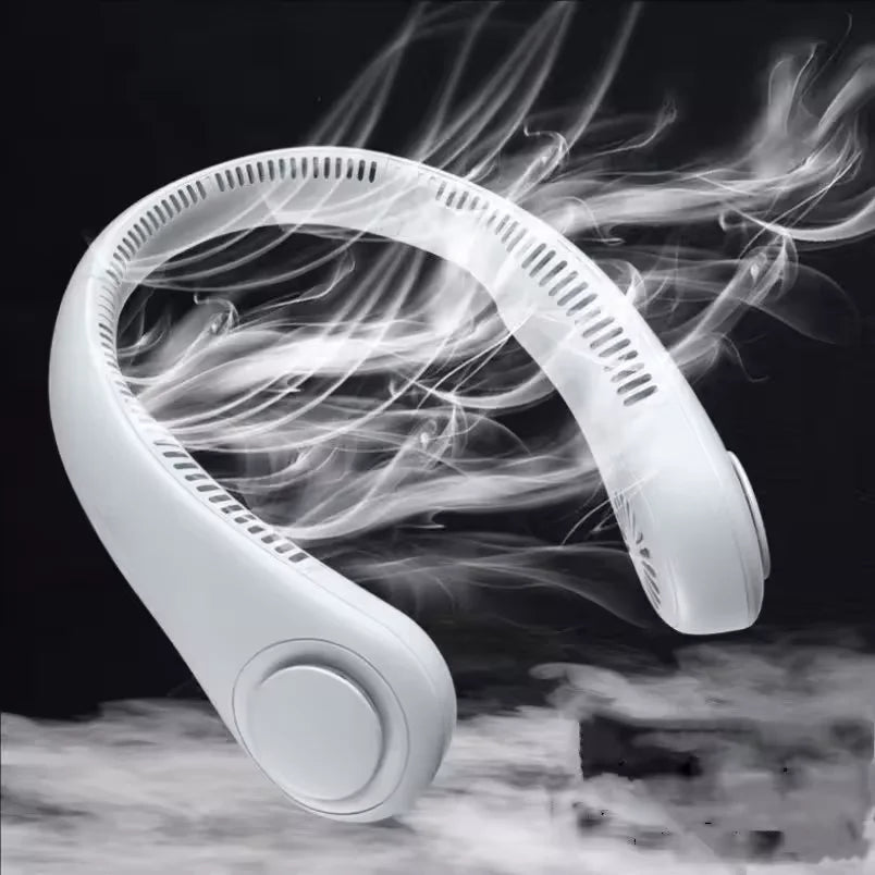 Voploo Ventilador de cuello manos libres, portátil, sin aspas, 3 velocidades 🌪️📱