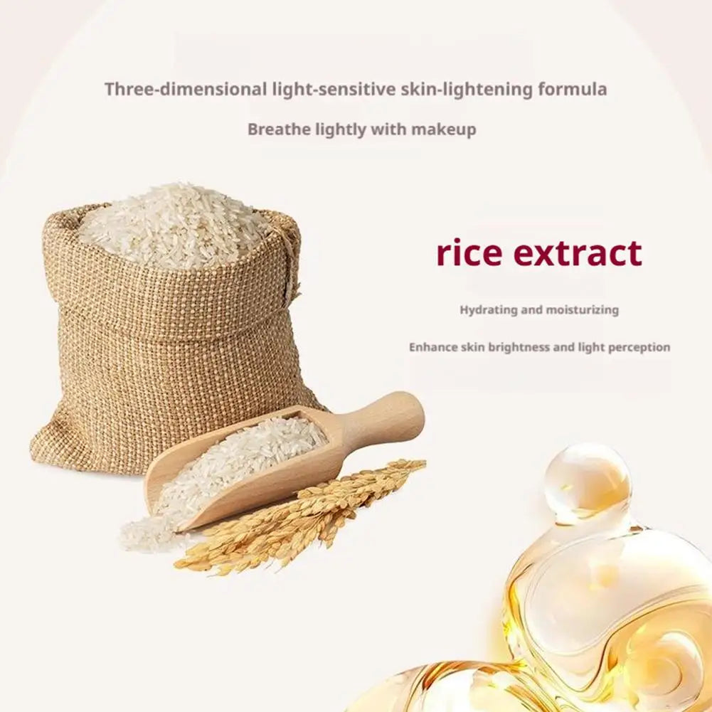 Crema Hidratante con Extracto de Arroz - Ilumina, Unifica y Protege tu Piel