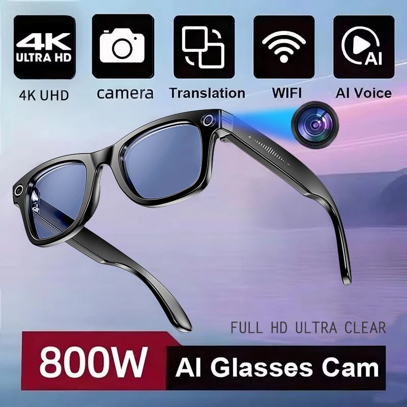 Gafas Inteligentes Voploo Vision AI – Smart Sunglasses con Cámara y IA