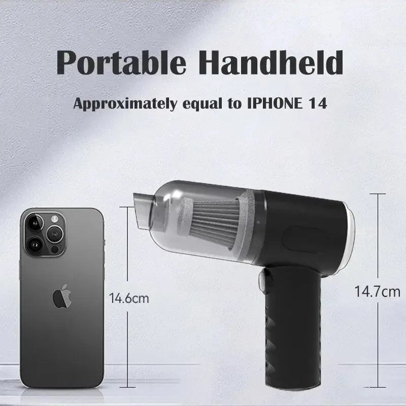 Mini Aspirador de Mano Inalámbrico 9000Pa · Voploo Clean