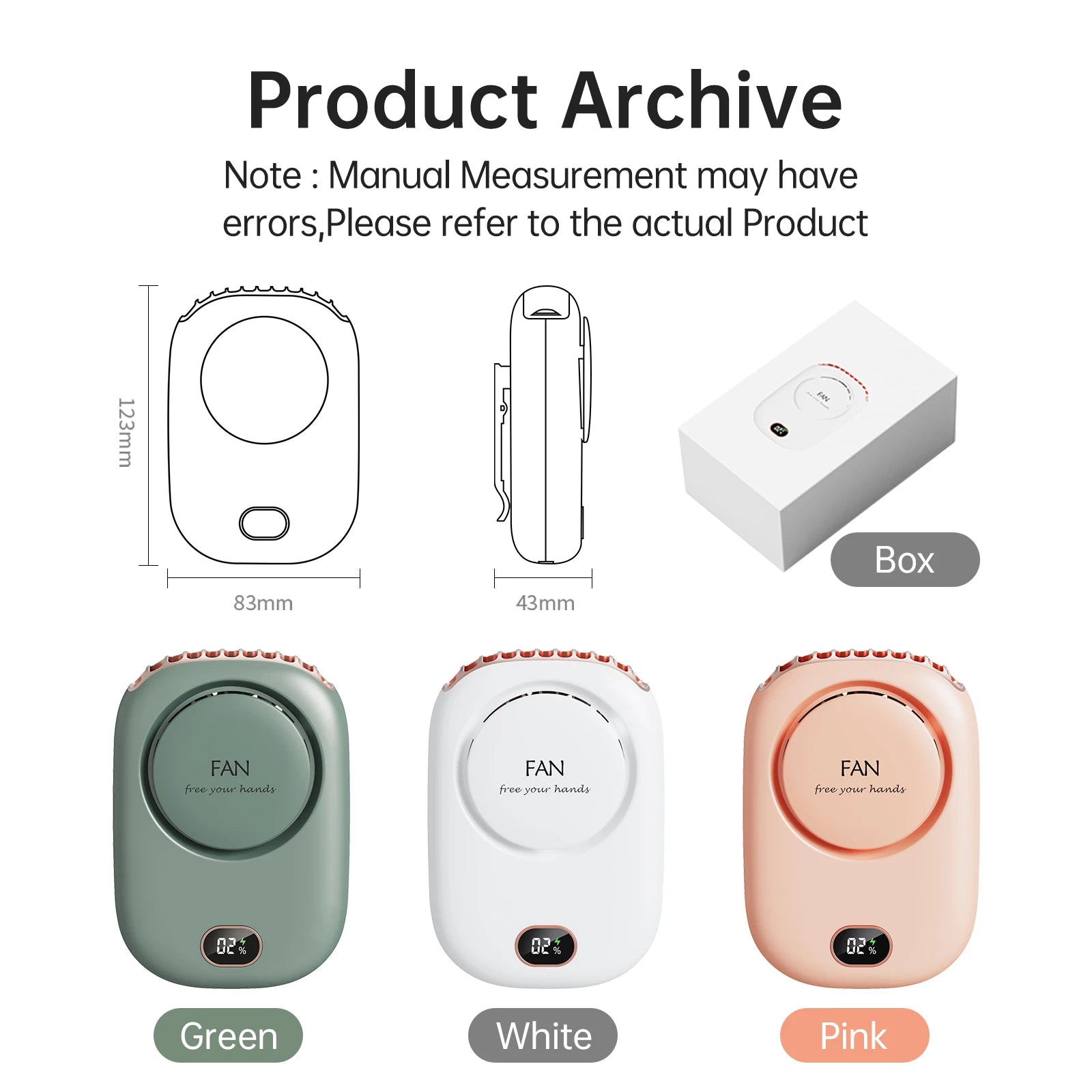 Voploo Air-Flow Pro: Ventilador de Cuello Ergonómico con Tecnología de Iones Negativos 🌬️✨