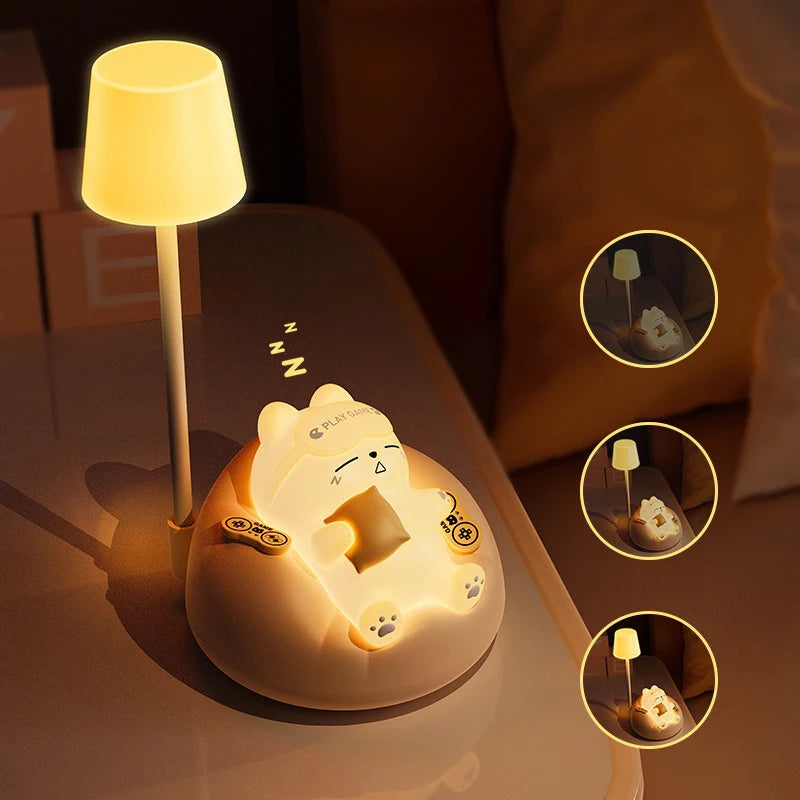 Luz de Escritorio con Protección Ocular para Niños