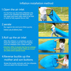 Voploo Air-Lounger: Sofá inflable portátil de alta resistencia para exterior 🛋️✨