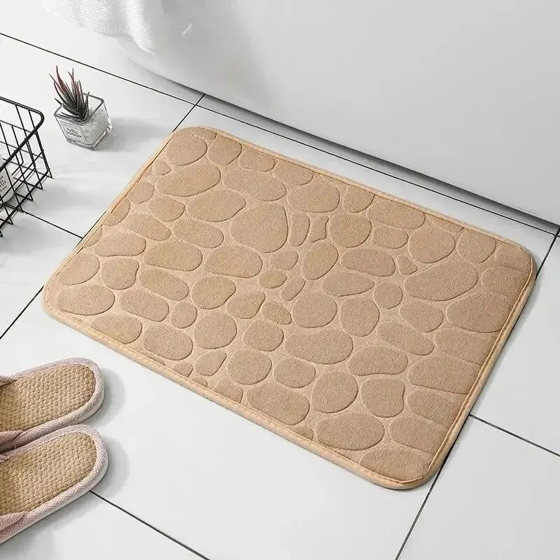 Alfombrilla de Baño Ultra-Absorbente Voploo Pebble