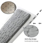 Alfombrilla de Baño Ultra-Absorbente Voploo Pebble