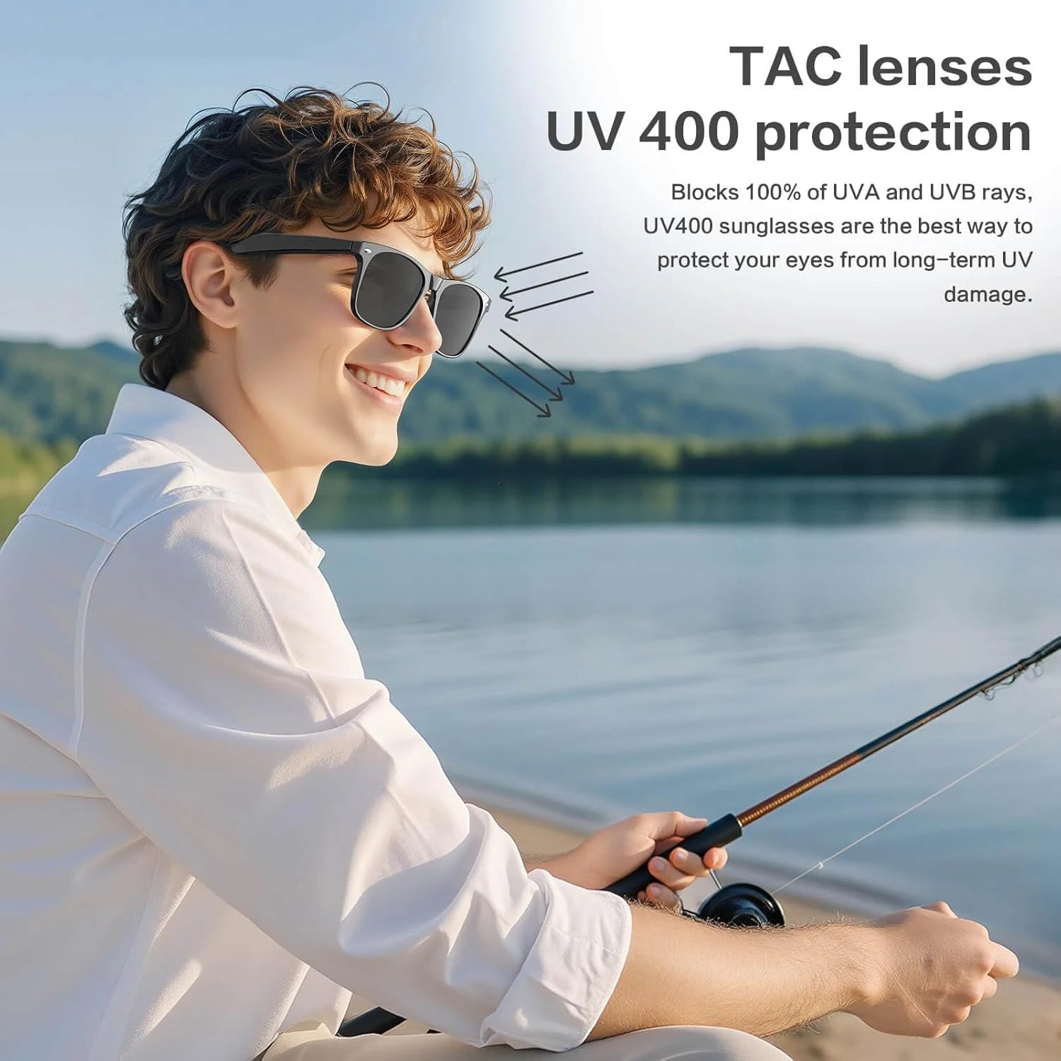 Gafas Inteligentes Voploo Vision AI – Smart Sunglasses con Cámara y IA