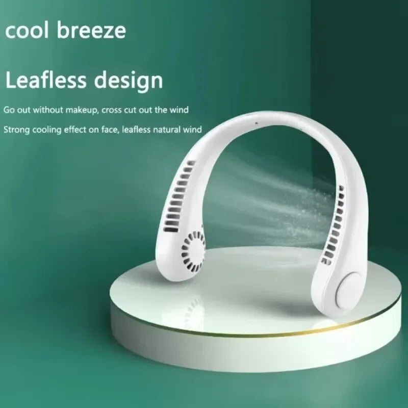 Voploo Ventilador de cuello manos libres, portátil, sin aspas, 3 velocidades 🌪️📱