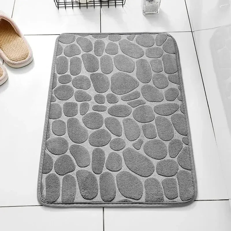 Alfombrilla de Baño Ultra-Absorbente Voploo Pebble