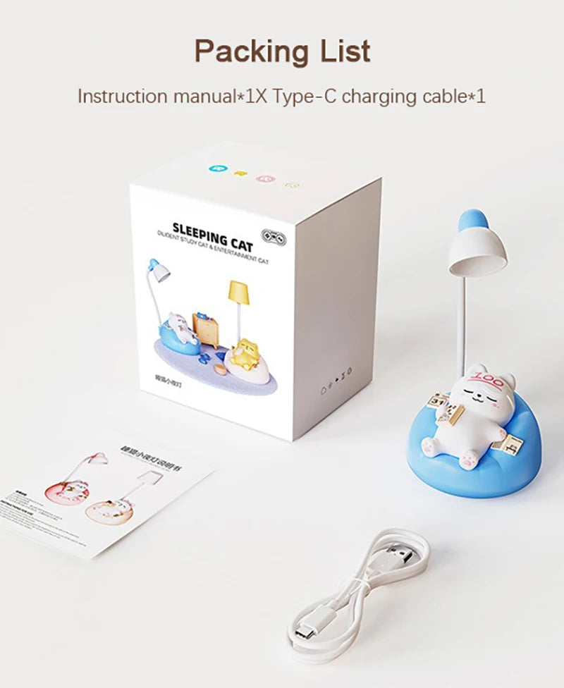 Luz de Escritorio con Protección Ocular para Niños