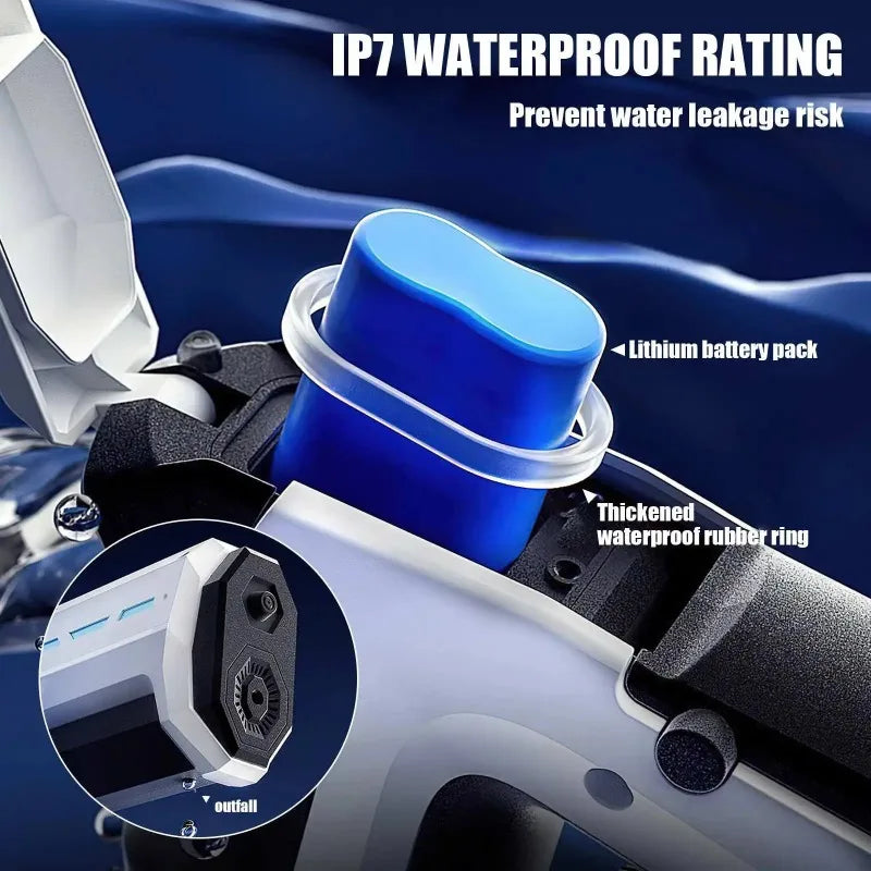 Pistola de Agua Eléctrica Voploo: Potencia automática y diseño táctico de largo alcance 🔫✨