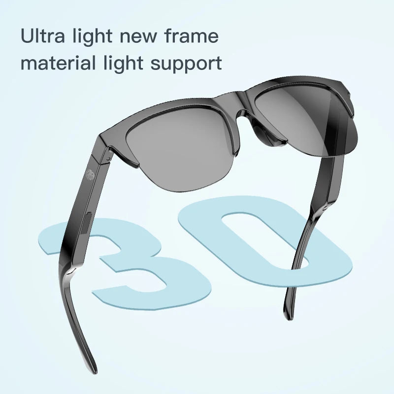 Gafas Inteligentes con Audio Bluetooth V5.3: El futuro del estilo y sonido en tus oídos 🕶️🎧